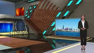 3D Virtual Set Production System with Virtual Camera Animations & 3D AR Models | 