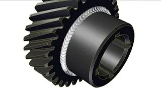 Welding Seam Simulation - SolidWorks