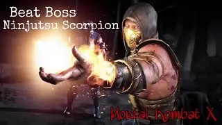 Easy to Win Fight With The Boss Ninjutsu Scorpion X Ray (Mortal Kombat X Mobile)