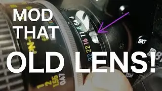 105mm f4 Micro Nikkor Aperture Ring Modification