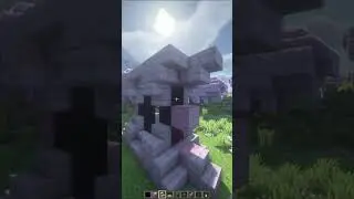 Minecraft Cherry Wood Portal Tutorial ❤️ #minecraft #blendigi