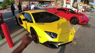 Exotic Cars Pull Up at the Gas Station!!! CHECK THIS OUT!!!