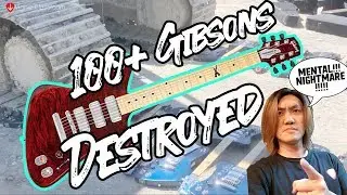 Asian React to Gibson Destroying 100+ of Firebird X with an Excavator !!!