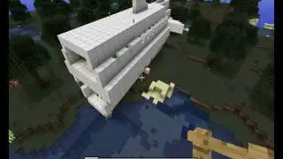Minecraft How to do Airplane part2