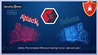 Udemy The Complete Offensive Hacking Course  Lab1 and Lab 2