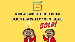 Gumroad overview, tutorial. Great product creation and shopping cart platform.