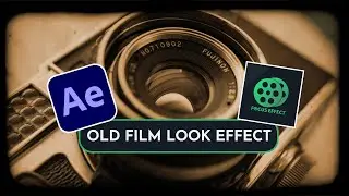 After Effects Tutorial - Old Film Effect in After Effects |Focus Effect by Hiran