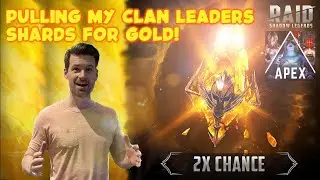Pulling mine and my Clan Leaders Shards for Teodor! - Raid Shadow Legends 