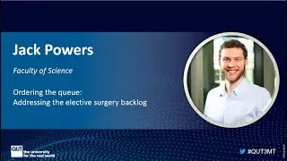 Three Minute Thesis (3MT) 2022 Finalist - Jack Powers, QUT Faculty of Science