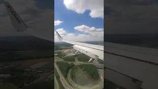 🇧🇪✈️Бельгия из иллюминатора // Идём на посадку🛬🧑‍✈️