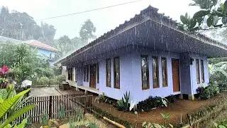 Living in the village, Enjoying life in an exotic village with heavy rain