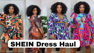 SHEIN PLUS SIZE DRESS HAUL 2023 | Size 3X | Yulita Lee