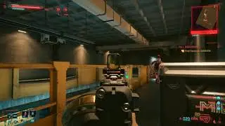 Cyberpunk 2077 - NPC that dodge bullets, doesn't watch his steps and trips