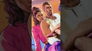 Gangsta mood!💵🚨 #shorts #gta #gta6 #art