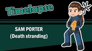 Timelapse|| Chibi Sam Porter (Death Stranding)