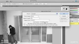 Setting a Custom Scale and Measuring in Photoshop