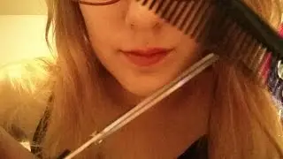 ASMR Haircut for Men - Scissors, Spraying, Soft Spoken, Tapping, Visual Triggers, Personal attention
