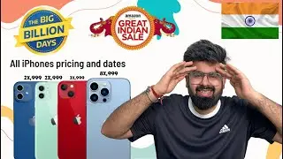 All iPhones Price & Date Big Billion Days & Amazon Sale WITHOUT CARD 