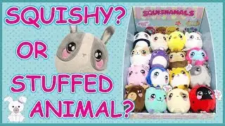 SQUISHAMALS!! Squishy AND a Stuffed Animal!!? So FUN!!! |SugarBunnyHops