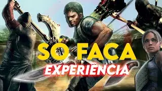 Reident Evil 5 só na FACA - Desafio - Jogo Completo 100%