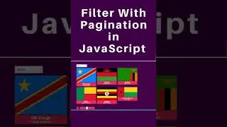 Filter With Pagination in JavaScript