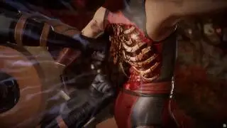 Mortal Kombat 11 krushing blow (Kung Lao vs Klassic Skarlet)