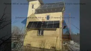 Инвертор Sila, Солнечная электростанция на 5 квт.