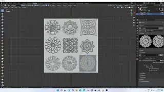 use stencil brush in blender like artist |sculpting tutorial