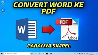 Cara merubah word ke pdf secara offline