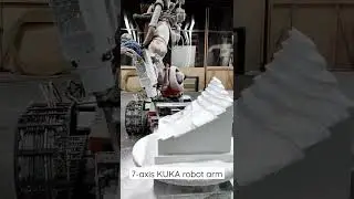 5D EPS foam sculpting