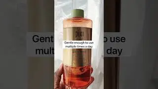 Pixi glow tonic review #acne #beautyblog #skincare #skin #skincareblog #shorts #shortsvideo #oily