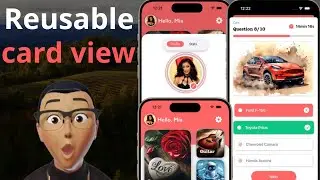 🔥 Building a Reusable Card View in SwiftUI #09