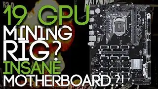 Asus B250 Mining Expert Motherboard With 19 PCI-E Slots for GPU Mining