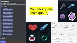 How to get in queue everytime mctiers(Autoqueue/Macro)