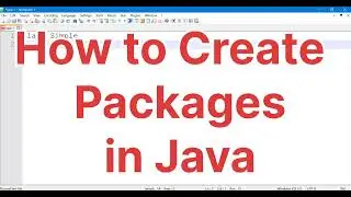 How to create Packages in java using Notepad++| How to Compile and Run user defined packages in java