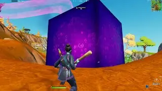 The PURPLE CUBE Location in Fortnite Chapter 2 Season 8