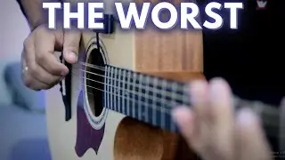 Polyphia | THE WORST - Acoustic Guitar Cover (Tim Henson Riff)