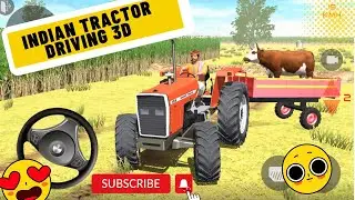 indian tractor driving 3d game play - Android Gameplay  #04