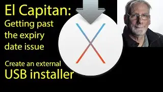 Install El Capitan via USB