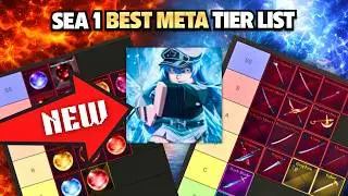THE ULTIMATE META Tier List for SAILOR PIECE | Complete Sea 1 List