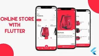 ONLINE STORE APP UI USING FLUTTER SPEED CODE UI CHALLENGE