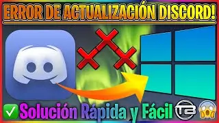 Error Discord Update Failed en Windows 10 (2021) 🎲  Solución Discord no se Actualiza en PC o Laptop.