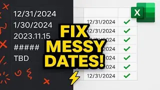 Fix Messy Dates in Power Query in 10 Minutes | M Code Tutorial