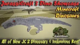 Indominus Rex JurassiCraft 2 Showcase IREX Blue Charlie Delta Echo Spinosaurus