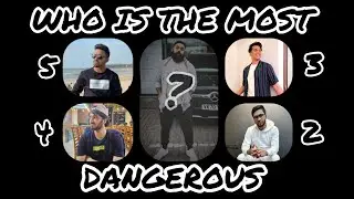 WHO IS THE MOST DANGEROUS PLAYER IN MINECRAFT #yessmartypie #technogamerz #anshubisht