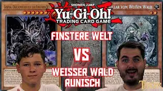 YuGiOh Finstere Welt VS White Forest Runick deutsch | Stream Duell 815 | dark world | Trader 2024