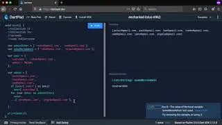 Dart Collections - Collection if, collection for, spreads and Copying collections