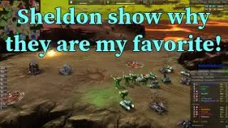 Action filled 8v8 Beyond All Reason on Stronghold!