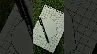 Easy 3D drawing Tutorial  ! 😱 Easy 3D Illusion Drawing Tutorials. #drawing #3d #illusionart #shorts