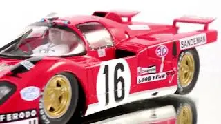 Slot.it CA51A Ferrari 512M Le Mans 1971 #16 Analog / Carrera Digital 132